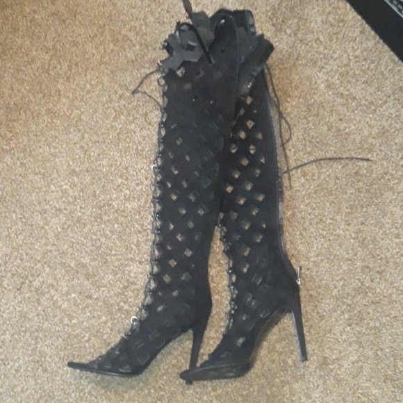 Shoes - Knee HigH Hills